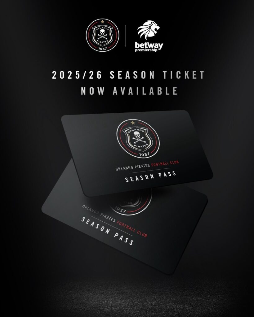 Orlando Pirates 2025/2026 Season Ticket » LIMSPOTRSZONE