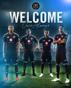 Orlando Pirates Confirm Four New Signings, Five Departures