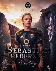 Orlando Pirates Sign Norway Striker Sebastian Pedersen