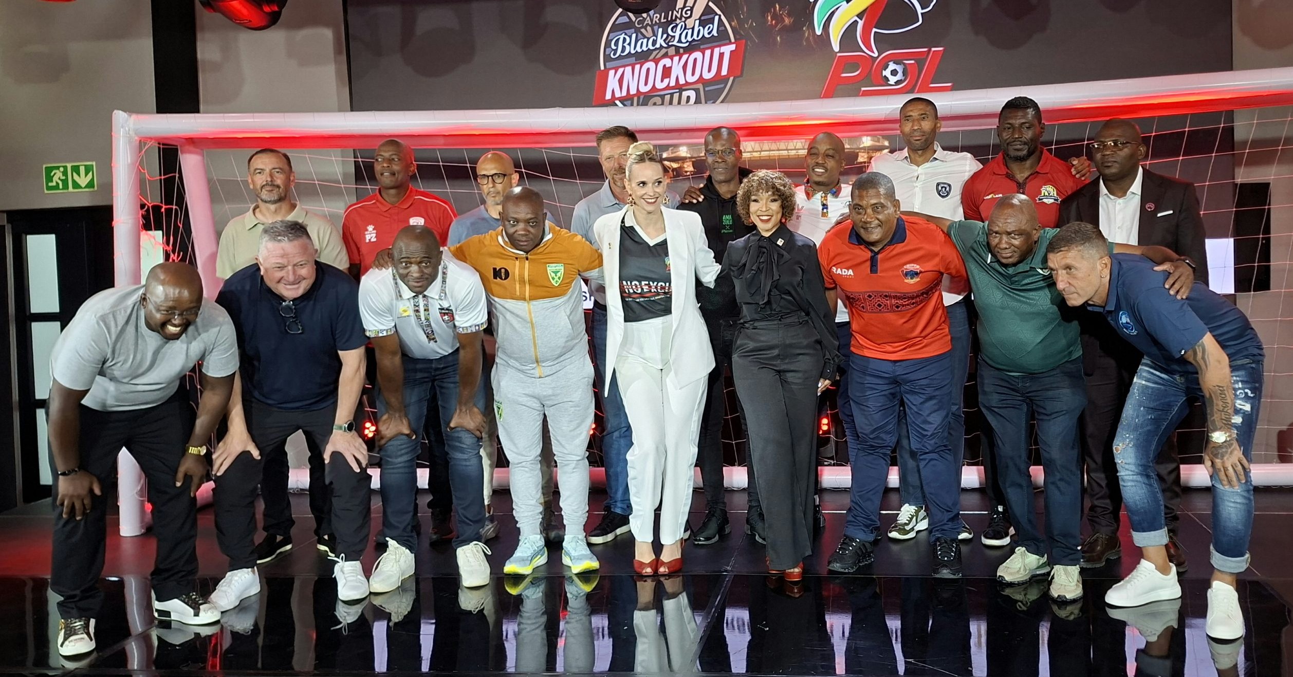 Coaches from all 16 PSL clubs.